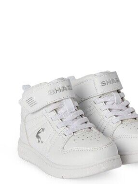 Shaq Toddler White High-Top Sneakers
